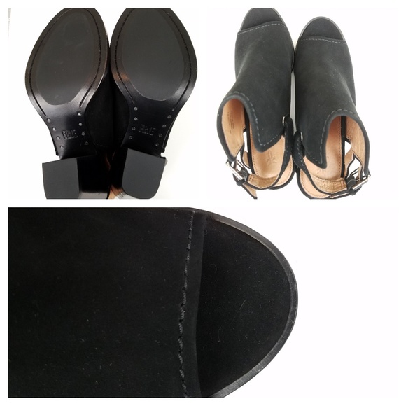 ENDING @ NOON EST New Frye Black Sling Boot - Picture 2 of 3